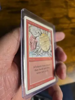 Magic: The Gathering Wheel of Fortune Revised Edition Sorcery, Light Play - Image 3