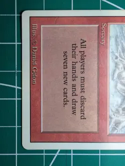 Magic the Gathering Wheel of Fortune Revised Card Regular Edition Rare English - Image 3