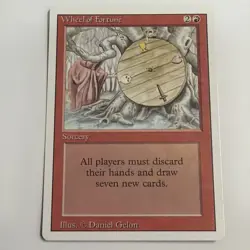 Magic The Gathering: Wheel of Fortune Revised Edition Regular NM - Image 1