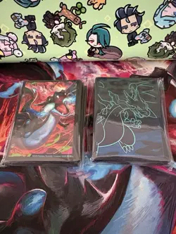 Pokemon Phantasmal Flames ETB & UPC 65 Count Card Sleeves Brand New - Image 1