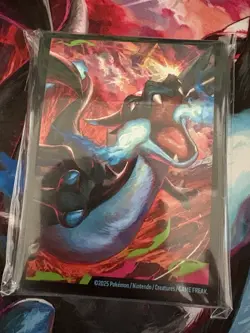 Pokemon Phantasmal Flames ETB & UPC 65 Count Card Sleeves Brand New - Image 3