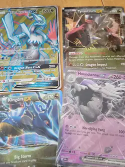 Pokemon Card Lot 42 Bundle V VMAX GX EX Holos & Commons Oversized Jumbo - Image 5