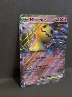 Mimikyu EX 004 Holo Scarlet & Violet Promo Card Near Mint Condition - Image 2