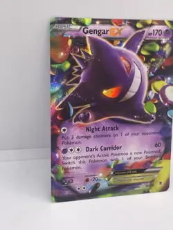 Pokemon Gengar EX 34/119 XY - Phantom Forces Holo Card - Image 2