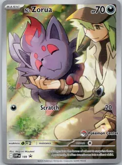 N's Zorua Holofoil Promo SV: Scarlet & Violet Promo Cards 189 NM - Image 1