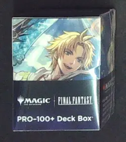 Magic The Gathering FINAL FANTASY Tidus, Yuna's Guardian 100+ Deck Box Sealed - Image 1