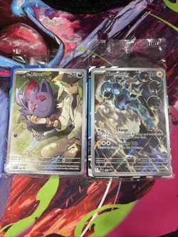 Thundurus 209 Promo Pokemon Center Sealed & N’s Zorua 189 Promo Sealed - Image 1