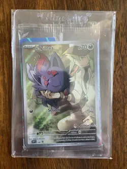N's Zorua - Pokemon Center Exclusive - Scarlet & Violet Promo SEALED - Image 1