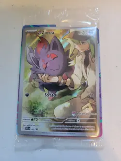 N's Zorua - 189 (Pokemon Center Exclusive) 189 Sv: Scarlet & Violet Promo SEALED - Image 1
