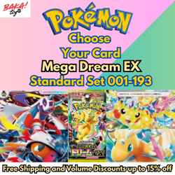 POKEMON MEGA MEGA DREAM EX 001 - 193 JAPANESE - CHOOSE YOUR CARD! AUTHENTIC NM - Image 1