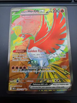 Ethan's Ho-Oh ex 209/182 Sv10: Destined Rivals Holo Pokemon - Image 1