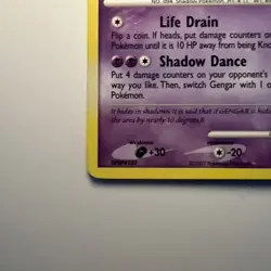 Pokemon TCG - Gengar 27/130 Diamond and Pearl Rare (Regular) - Image 5