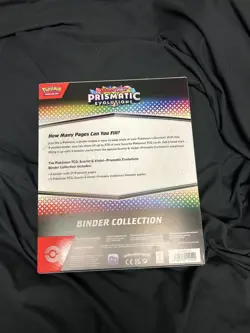 POKEMON TCG Scarlet Violet Prismatic Evolutions Binder Collection factory sealed - Image 2