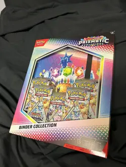 POKEMON TCG Scarlet Violet Prismatic Evolutions Binder Collection factory sealed - Image 3