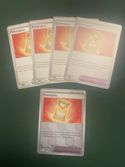 4x Power Glass 063/064 SFA - Non-Holo Playset - Pokemon TCG NM (+ Bonus) - Image 1