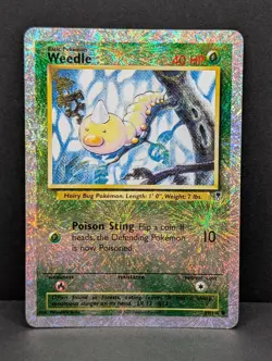 Pokemon TCG Weedle Legendary Collection Reverse Holo Rare Nintendo LP - Image 1