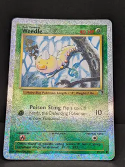Pokemon TCG Weedle Legendary Collection Reverse Holo Rare Nintendo LP - Image 3
