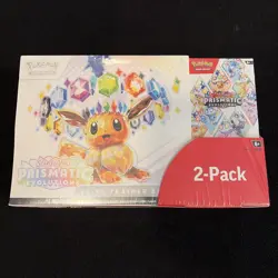 Pokemon TCG Prismatic Evolutions ETB Elite Trainer Box and Booster Bundle Costco - Image 1