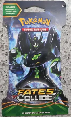 LOT OF FOUR (4) Pokemon XY-Fates Collide Sleeved Booster Packs. Pokemon Sealed! - Image 5