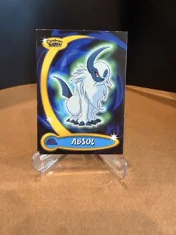 Absol #1 Pokemon 2004 Topps Advanced Challenge Non Holo (LP) - Image 1
