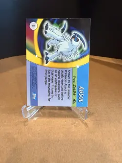 Absol #1 Pokemon 2004 Topps Advanced Challenge Non Holo (LP) - Image 2