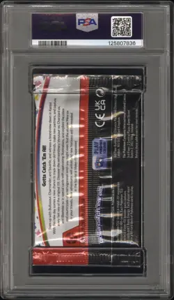 PSA 10 Gem Mint Pokemon Scarlet & Violet 151 Sealed Foil Booster Pack English - Image 2