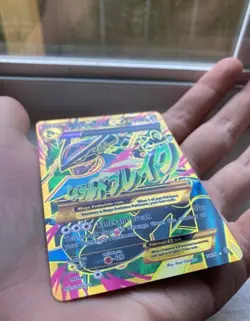 Pokemon Card - M Rayquaza EX (Shiny Full Art) 98/98 XY - Ancient Origins NM LPU - Image 2