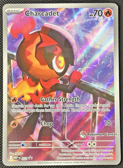 Pokemon TCG Charcadet 022 - (Pokemon Center Exclusive) Promo Phantasmal Flames - Image 1
