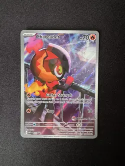 Charcadet 022 Pokemon TCG Phantasmal Flames Pokemon Center STAMPED Promo NM - Image 1