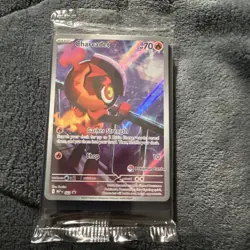 Pokemon TCG Phantasmal Flames Charcadet Pokemon Center ETB Stamped Promo Sealed - Image 1