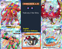 [Quick Trade] English Pokemon TCG Pocket - Trade Any 2 Star Rarity Card Full art - Image 2