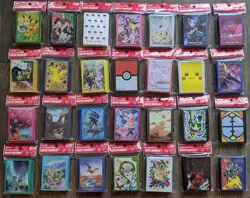 Pokemon Center TCG Card Sleeves 64x (Multiple Designs) Widest Selection - Image 1
