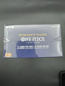 One Piece OP-01 Romance Dawn Booster Box BLUE BOTTOM English Wave One NEW SEALED - Image 5