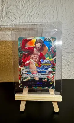 One Piece Card Game Monkey D Luffy ST13-003 Sealed Promo Japanese Asia - Image 1