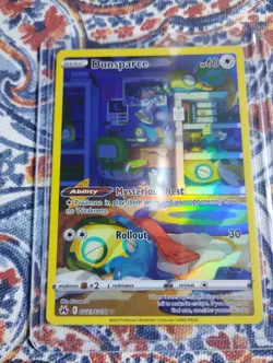 Dunsparce GG23/GG70 Crown Zenith Galarian Gallery Holo NM Pokemon Card English - Image 1