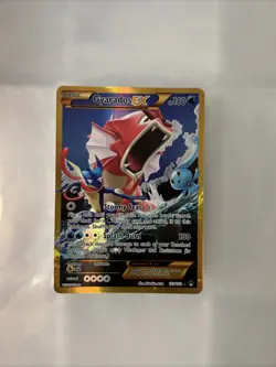 Pokemon Gyarados EX TCG Secret Rare Card 123/122 XY Breakpoint NM - Image 1