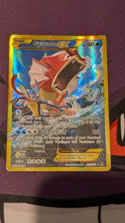 Pokemon Gyarados EX TCG Secret Rare Card 123/122 XY Breakpoint 62 MP - Image 1