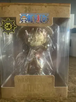 SDCC 2025 EXCLUSIVE Mighty Jaxx One Piece XXRAY Luffy Treasure Gold IN HAND LE - Image 1