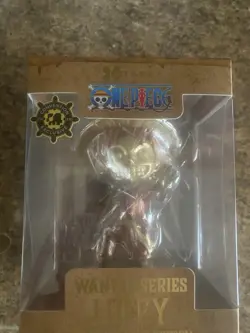 SDCC 2025 EXCLUSIVE Mighty Jaxx One Piece XXRAY Luffy Treasure Gold IN HAND LE - Image 2
