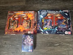 One Piece Illustration Box Vol.5 & Vol.6 & One double pack set 9 Box! - Image 1
