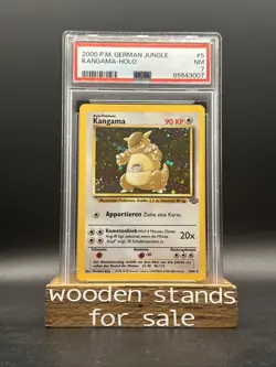 PSA 7 NM Kangaskhan (Kangama) Jungle German 5/64 Holo Rare Pokemon Card - Image 1
