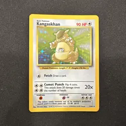 *No Symbol Error* Pokemon TCG English NM Kangaskhan 5/64 Jungle Holo Rare Card - Image 1