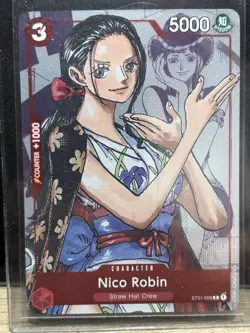Nico Robin - ST01-008 (Alternate Art) ST01-008 One Piece Promotion Cards Foil - Image 1