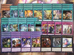 Yugioh Runick Stun Deck 55 Cards Fountain Tip Hugin Destruction Tournament Ready - Image 1