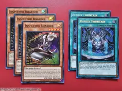 Yugioh Runick Stun Deck 55 Cards Fountain Tip Hugin Destruction Tournament Ready - Image 2