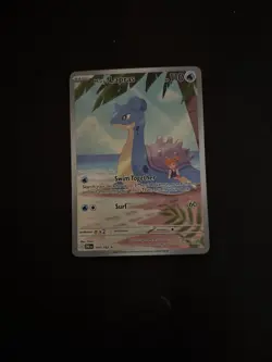 Pokemon TCG Misty's Lapras Destined Rivals 194/182 Illustration Rare - Image 2