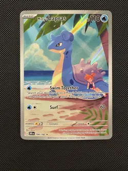 Pokemon TCG Misty’s Lapras 194/182 SV10: Destined Rivals Illustration Rare NM - Image 1