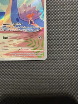 Pokemon TCG Misty’s Lapras 194/182 SV10: Destined Rivals Illustration Rare NM - Image 3