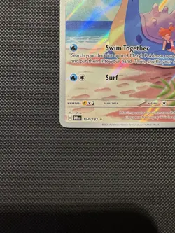 Pokemon TCG Misty’s Lapras 194/182 SV10: Destined Rivals Illustration Rare NM - Image 4