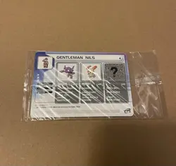 2003 Pokemon Battle e-reader Card Gentleman NILS SEALED Insert - Image 2